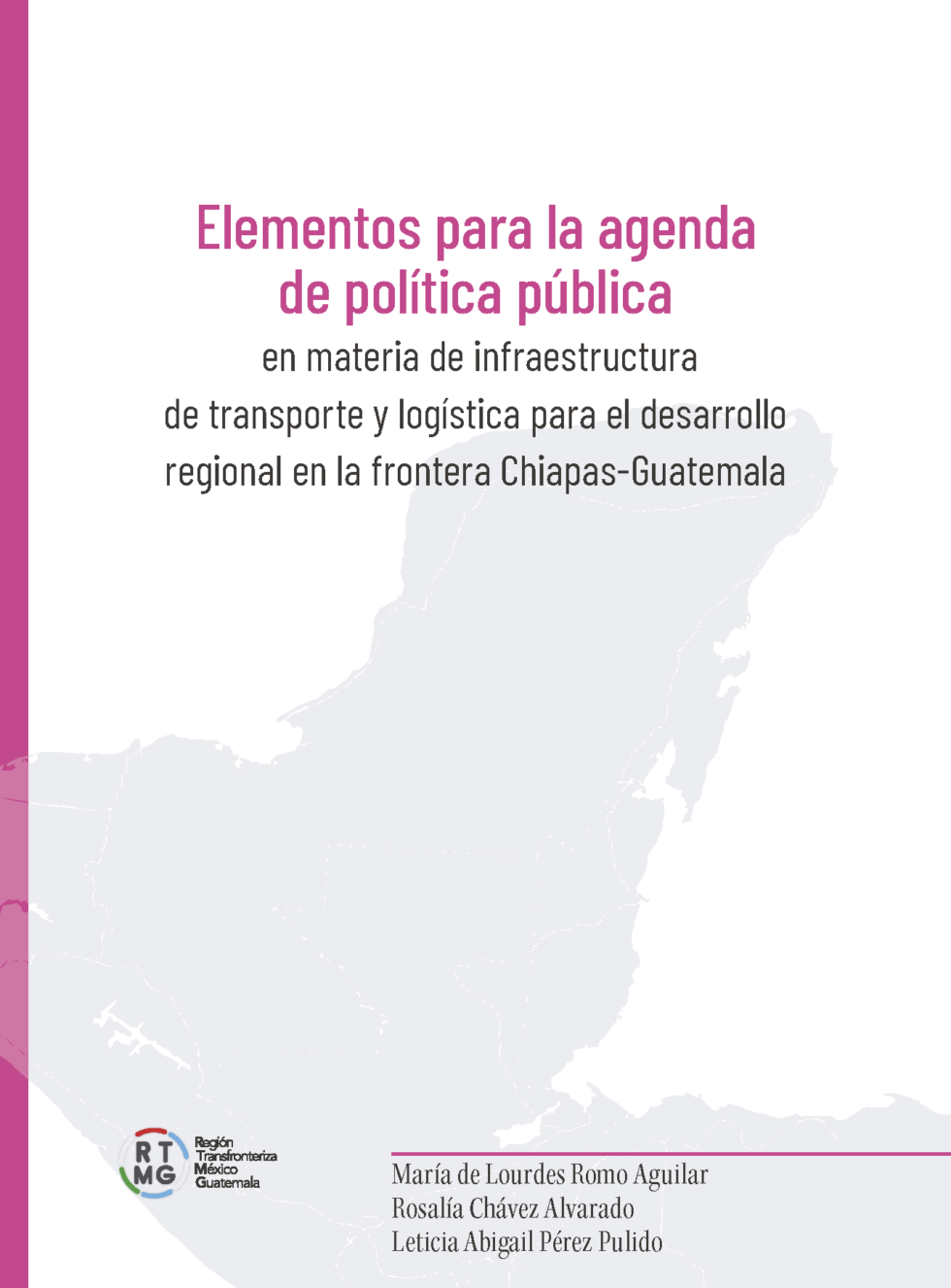 Portada Elementos para la agenda de política pública